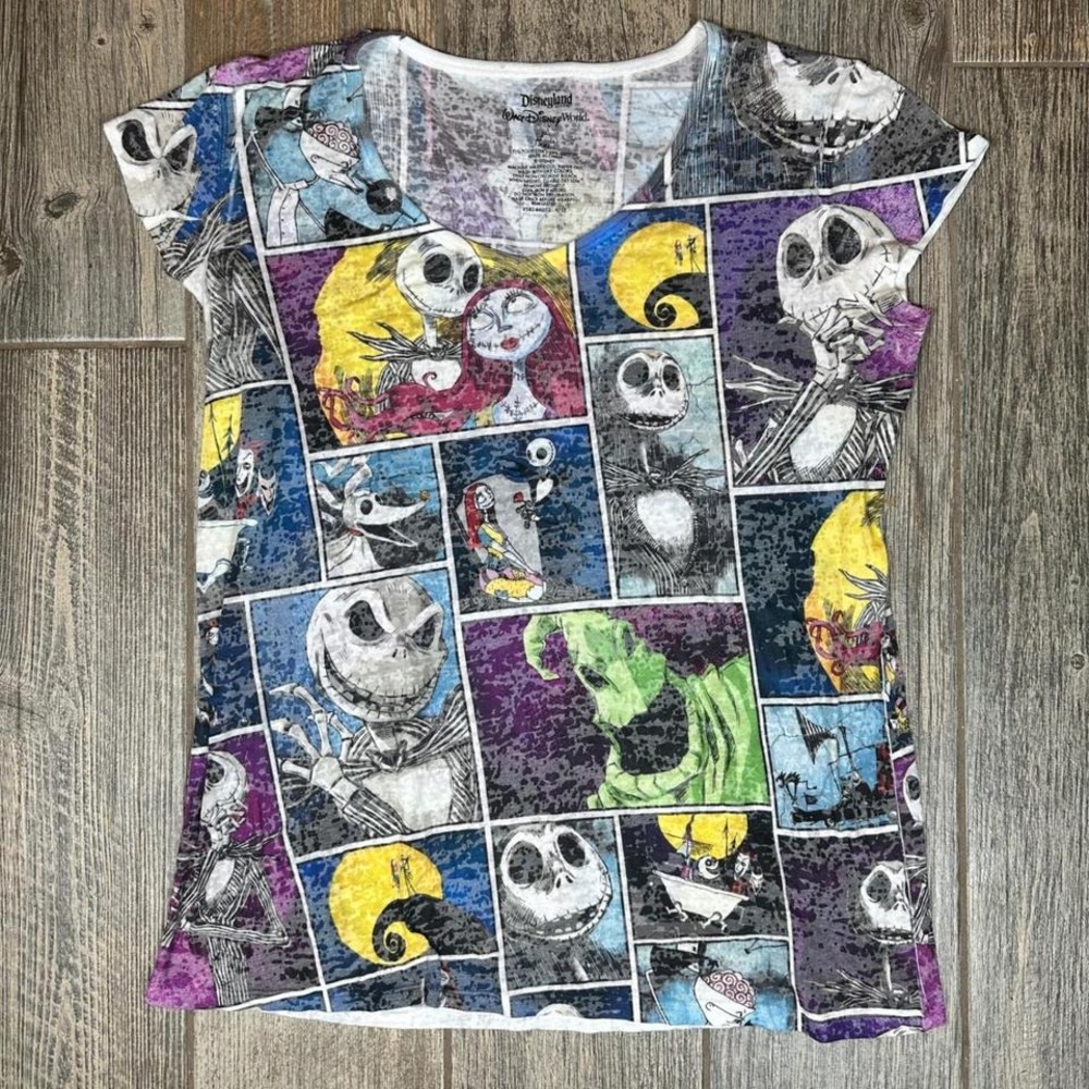 Disneyland Resort VTG Nightmare before Christmas Tee Women's XXL